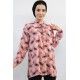 Moda Çizgi Kravatlı Bluz MC5172