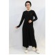 Moda Çizgi Piliseli Yelek Mc714 Siyah