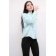 Moda Çizgi Taşlı  Keten Gömlek MC2301 Mint