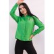 Moda Çizgi Taşlı  Keten Gömlek MC2301 Yeşil