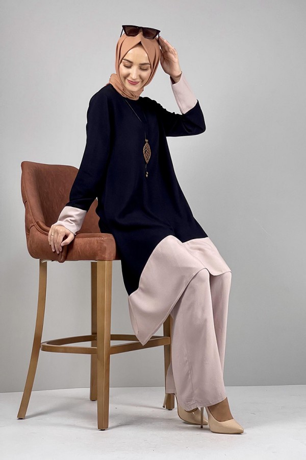 Moda Çizgi Tesettür Takım