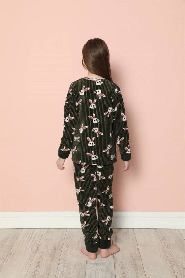 moda çizgi WelSoft Polar Çocuk Pijama Takımı 20206Y