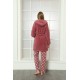 moda çizgi Welsoft Polar Kadın 3'lü Pijama Takımı 808023