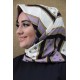Moda Çizgi Desenli Eşarp