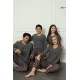 Moda Çizgi Aile Penye Pijama Takım (anne - kız ) 50112 Ayrı Ayrı Satılır . Fiyatları Farklıdır
