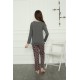 Moda Çizgi Aile Penye Pijama Takım (anne - kız ) 50112 Ayrı Ayrı Satılır . Fiyatları Farklıdır