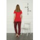 Moda Çizgi Aile Penye Pijama Takım (anne - kız ) 50114 Ayrı Ayrı Satılır . Fiyatları Farklıdır