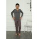 Moda Çizgi Aile Penye Pijama Takım (baba - oğul ) 50112 Ayrı Ayrı Satılır . Fiyatları Farklıdır