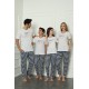 Moda Çizgi Aile Penye Pijama Takım (baba - oğul ) 50113 Ayrı Ayrı Satılır . Fiyatları Farklıdır