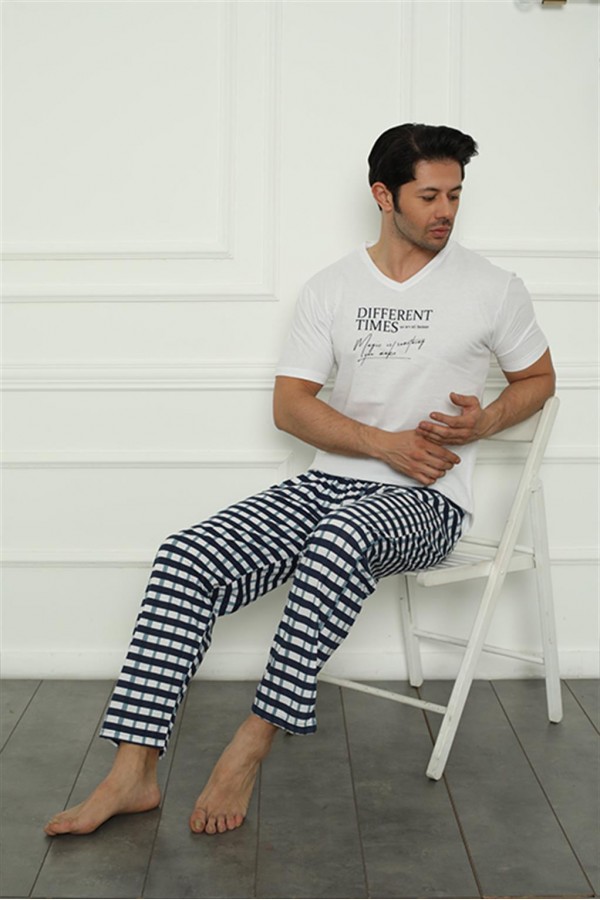 Moda Çizgi Aile Penye Pijama Takım (baba - oğul ) 50113 Ayrı Ayrı Satılır . Fiyatları Farklıdır
