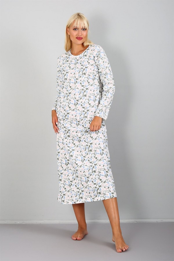 Moda Çizgi Anne Gecelik 1339