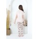 Moda Çizgi Anne Kız Aile I Love Yoga Pijama Takım Ayrı Ayrı Satılır 50101