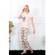 Moda Çizgi Anne Kız Aile I Love Yoga Pijama Takım Ayrı Ayrı Satılır 50101