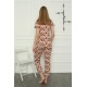 Moda Çizgi Anne Kız Aile Penye Pijama Takım Ayrı Ayrı Satılır. Fiyatları Farklıdır 50103