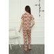 Moda Çizgi Anne Kız Aile Penye Pijama Takım Ayrı Ayrı Satılır. Fiyatları Farklıdır 50103