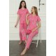 Moda Çizgi Anne Kız Aile Penye Pijama Takım Ayrı Ayrı Satılır. Fiyatları Farklıdır 50105