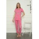 Moda Çizgi Anne Kız Aile Penye Pijama Takım Ayrı Ayrı Satılır. Fiyatları Farklıdır 50105