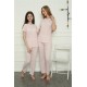Moda Çizgi Anne Kız Aile Penye Pijama Takım Ayrı Ayrı Satılır. Fiyatları Farklıdır 50107