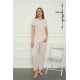 Moda Çizgi Anne Kız Aile Penye Pijama Takım Ayrı Ayrı Satılır. Fiyatları Farklıdır 50107