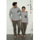 Moda Çizgi Baba Oğul  Aile Pijama Takım Ayrı Ayrı Satılır Fiyatları Farklıdır 50110