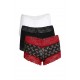 Moda Çizgi Bayan 3'lü Boxer 40203