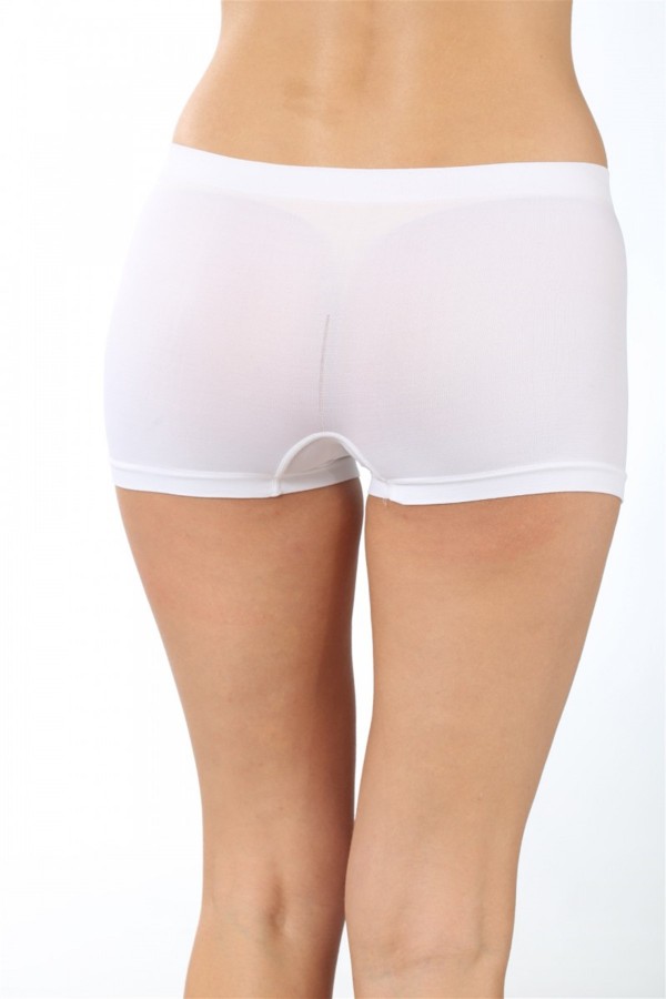 Moda Çizgi Bayan Dikişsiz Boxer 1015