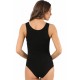 Moda Çizgi Bayan Kalın Askılı Body 238