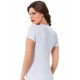 Moda Çizgi Bayan Kısa Kol Body 232B