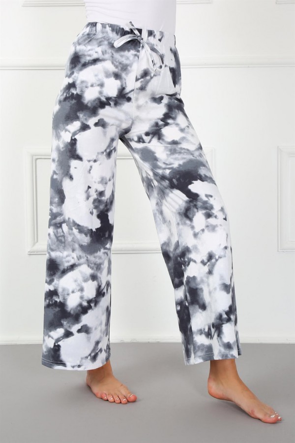 Moda Çizgi Kadın Alt Pijama