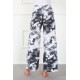 Moda Çizgi Kadın Alt Pijama