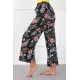 Moda Çizgi Bayan Pamuk Tek Alt Pijama 210012