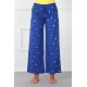 Moda Çizgi Bayan Pamuk Tek Alt Pijama 210013
