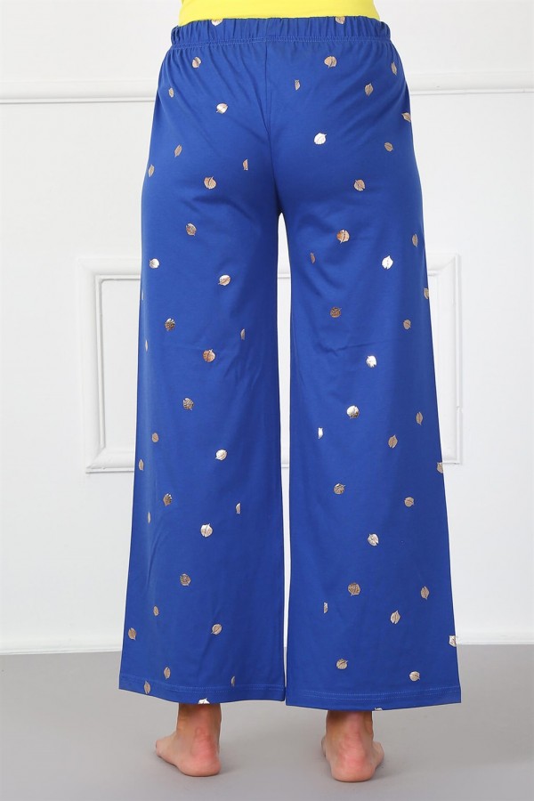 Moda Çizgi Bayan Pamuk Tek Alt Pijama 210013