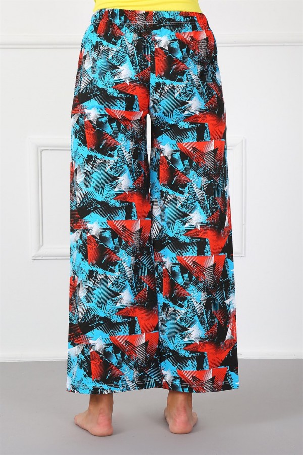 Moda Çizgi Bayan Pamuk Tek Alt Pijama 210014