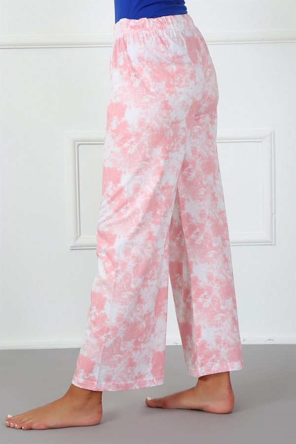 Moda Çizgi Bayan Pamuk Tek Alt Pijama 210017