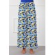 Moda Çizgi Bayan Pamuk Tek Alt Pijama 210018