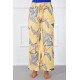 Moda Çizgi Bayan Pamuk Tek Alt Pijama 210019