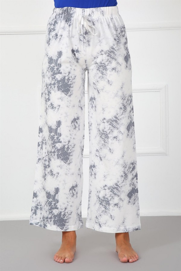 Moda Çizgi Bayan Pamuk Tek Alt Pijama 210020
