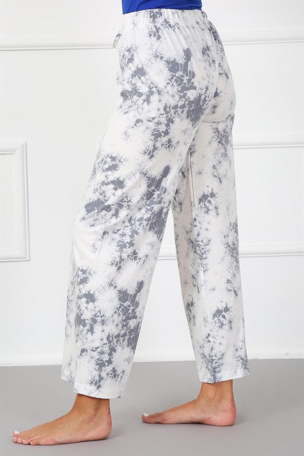 Moda Çizgi Bayan Pamuk Tek Alt Pijama 210020