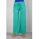 Moda Çizgi Bayan Penye Bol Paça Pantolon 210036
