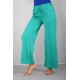 Moda Çizgi Bayan Penye Bol Paça Pantolon 210036
