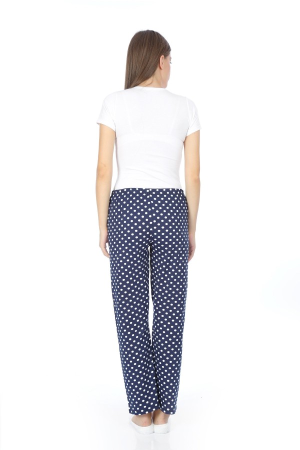 Moda Çizgi Bayan Tek Alt Pijama 27132