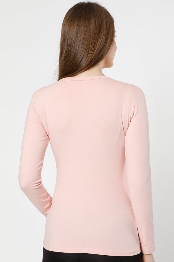 Moda Çizgi Bayan Uzun Kol Body 250P