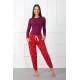Moda Çizgi Bayan Welsoft Polar Tek Alt Pijama 210040