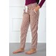 Moda Çizgi Bayan Welsoft Polar Tek Alt Pijama 210041