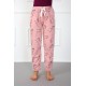 Moda Çizgi Bayan Welsoft Polar Tek Alt Pijama 210044