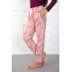 Moda Çizgi Bayan Welsoft Polar Tek Alt Pijama 210044