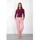 Moda Çizgi Bayan Welsoft Polar Tek Alt Pijama 210044