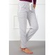 Moda Çizgi Bayan Welsoft Polar Tek Alt Pijama 210045