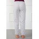 Moda Çizgi Bayan Welsoft Polar Tek Alt Pijama 210045